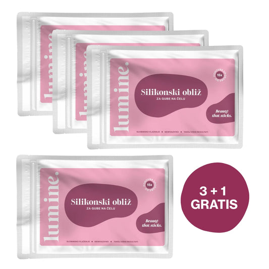 Paket Silikonski flaster za čelo 3+1 GRATIS